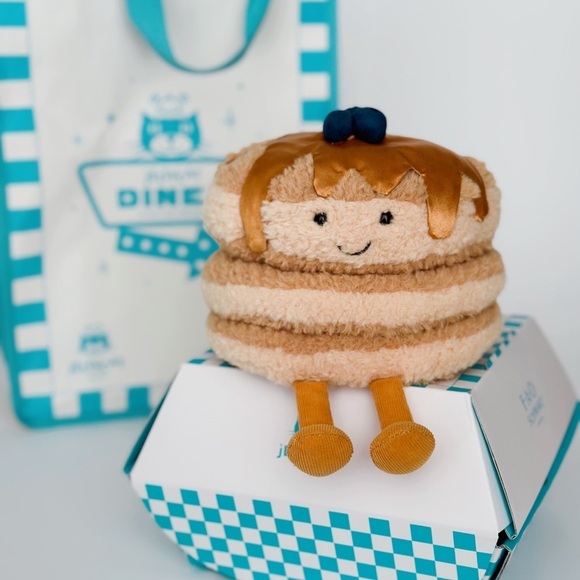 NWT Jellycat Diner Amuseables Waffle & Pancakes - Picture 7 of 16